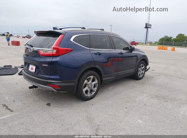 7FARW2H82JE060039 2018 HONDA CR-V Blue უკანა მარჯვენა