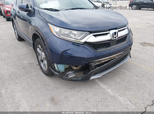 7FARW2H82JE060039 2018 HONDA CR-V Blue წინა ხედი