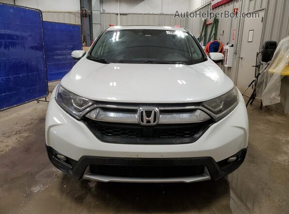 7FARW2H84KE045978 2019 HONDA CR-V White Front view