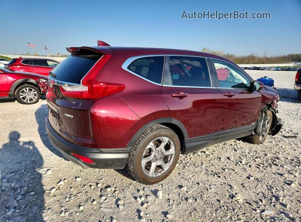 7FARW2H85JE091334 2018 HONDA CR-V Burgundy უკანა მარჯვენა