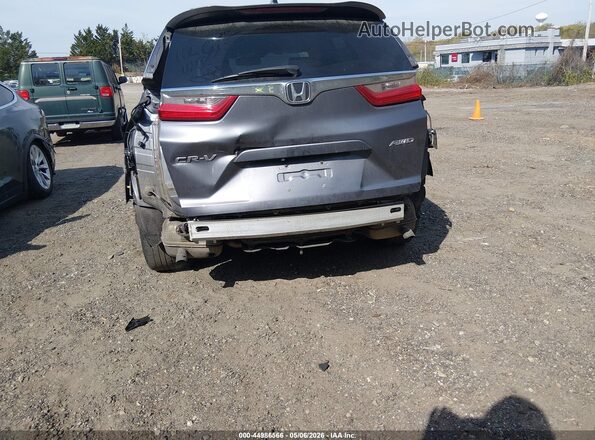 7FARW2H88JE076925 2018 HONDA CR-V Gray წინა ხედი