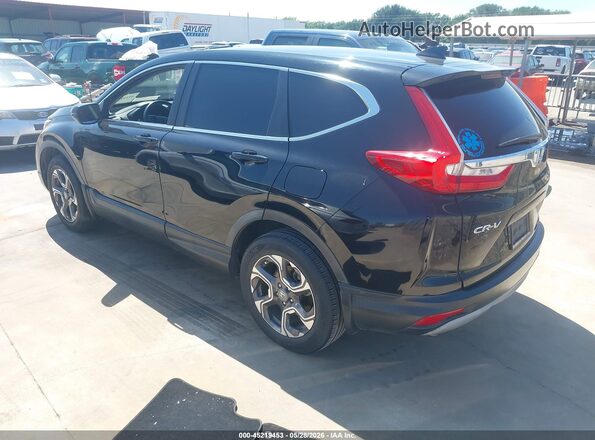 7FARW2H88JE102004 2018 HONDA CR-V Black Rear left