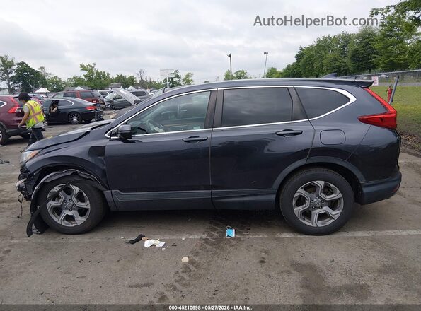 7FARW2H88KE045689 2019 HONDA CR-V Gray Vista interior de 360 grados