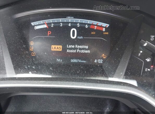 7FARW2H88KE052397 2019 HONDA CR-V Black უკანა სავარძლების ხედი