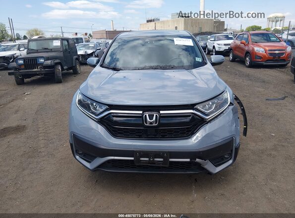 7FARW2H89NE029070 2022 HONDA CR-V Light Blue Instrument cluster view