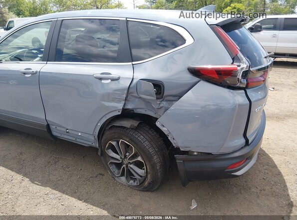 7FARW2H89NE029070 2022 HONDA CR-V Light Blue Front view