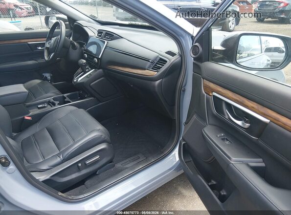 7FARW2H89NE029070 2022 HONDA CR-V Light Blue Front interior view