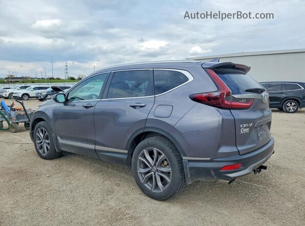 7FARW2H92ME009234 2021 HONDA CR-V Gray 