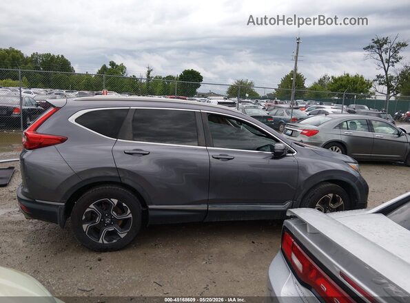 7FARW2H93JE083449 2018 HONDA CR-V Gray Панорамний вид салону 360°