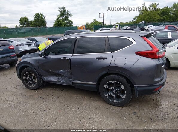 7FARW2H93JE083449 2018 HONDA CR-V Gray 