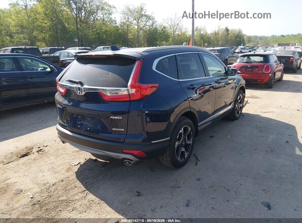 7FARW2H97JE031502 2018 HONDA CR-V Blue უკანა მარჯვენა