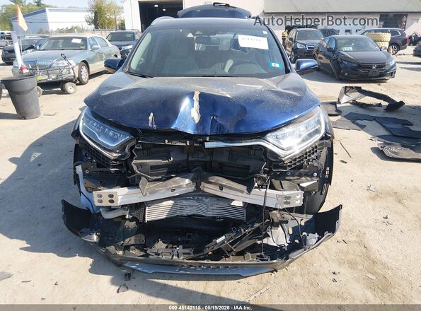 7FARW2H97JE031502 2018 HONDA CR-V Blue წინა ხედი