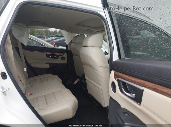 7FARW2H97NE009098 2022 HONDA CR-V White Widok naklejki z numerem VIN