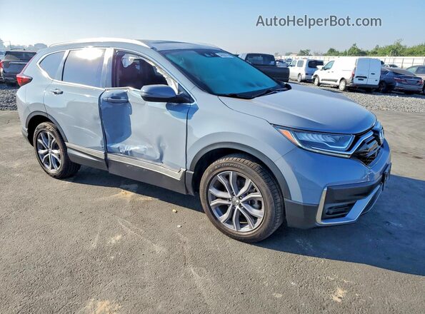 7FARW2H98LE004389 2020 HONDA CR-V Blue Przód prawy