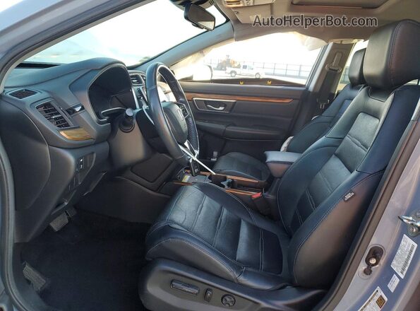 7FARW2H98LE004389 2020 HONDA CR-V Blue Widok wnętrza z przodu