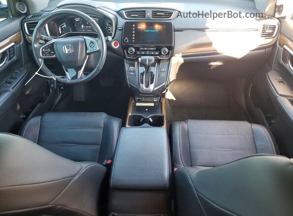 7FARW2H98LE004389 2020 HONDA CR-V Blue Widok deski rozdzielczej