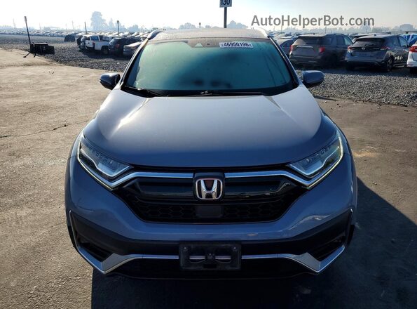 7FARW2H98LE004389 2020 HONDA CR-V Blue Widok z przodu