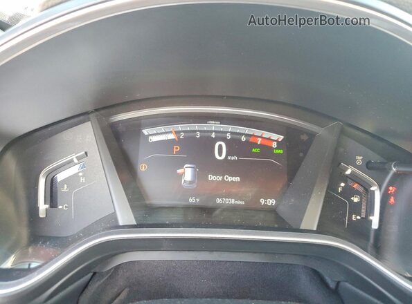 7FARW2H98LE004389 2020 HONDA CR-V Blue Widok zestawu wskaźników