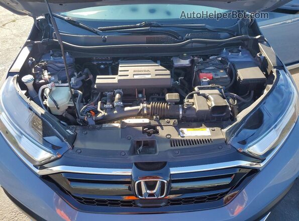 7FARW2H98LE004389 2020 HONDA CR-V Blue Widok komory silnika