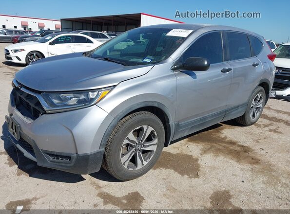 7FARW5H38HE006941 2017 HONDA CR-V Silver Առջևի ձախ երեք քառորդ տեսարան