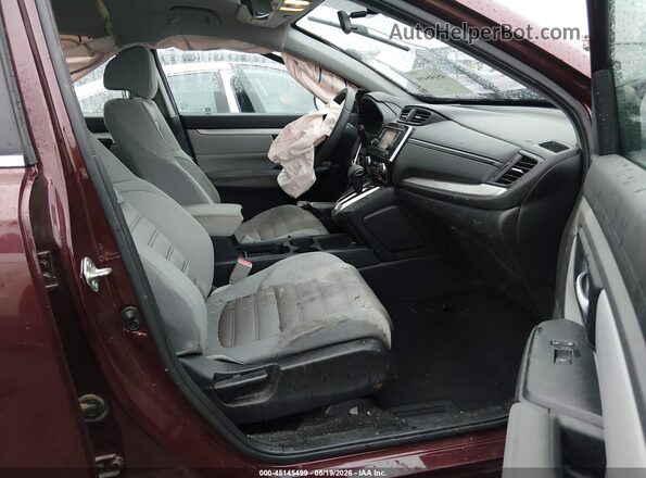 7FARW5H3XHE012238 2017 HONDA CR-V Maroon წინა სალონის ხედი