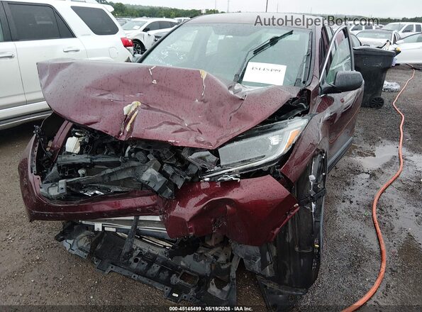 7FARW5H3XHE012238 2017 HONDA CR-V Maroon წინა ხედი