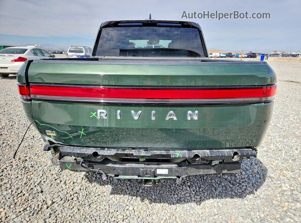 7FCTGAAA1NN006125 2022 RIVIAN R1T Green Vista trasera