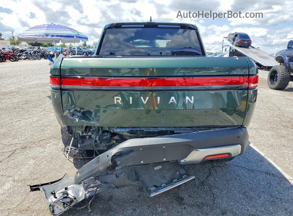 7FCTGAAA1PN019170 2023 RIVIAN R1T Green Widok z tyłu