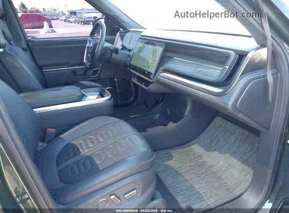 7FCTGAAA2PN017976 2023 RIVIAN R1S ADVENTURE Green წინა სალონის ხედი