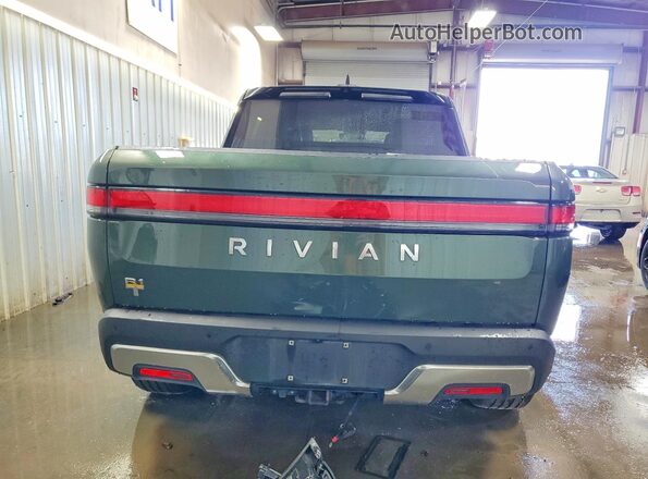 7FCTGAAA3PN024998 2023 RIVIAN R1T Green უკანა ხედი
