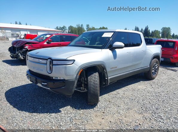 7FCTGAAA7PN019478 2023 RIVIAN R1T Gray წინა მარცხენა ხედი სამი მეოთხედიდან