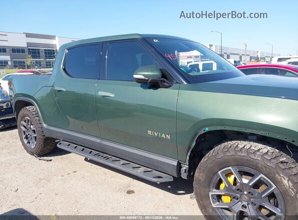 7FCTGAAL4NN004483 2022 RIVIAN R1T Green Rear interior view