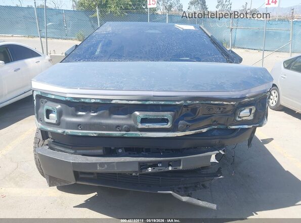 7G2CEGEC9SA077409 2025 TESLA CYBERTRUCK Silver Rear interior view