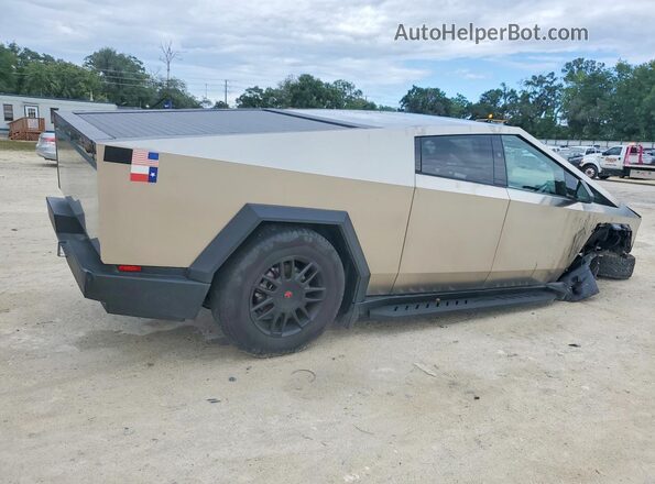 7G2CEHED0RA027880 2024 TESLA CYBERTRUCK Silver Rear right
