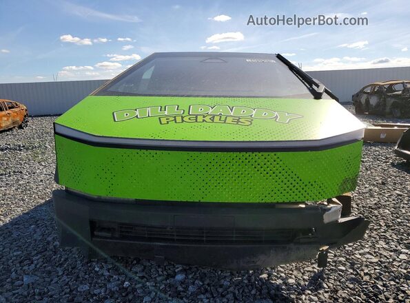 7G2CEHED1RA048818 2024 TESLA CYBERTRUCK Green Vista frontal