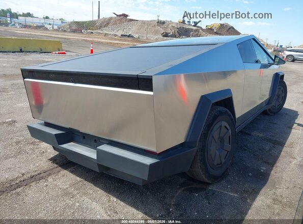 7G2CEHED5SA062548 2025 TESLA CYBERTRUCK Silver Rear right