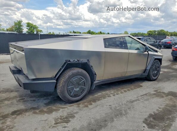 7G2CEHED5SA075011 2025 TESLA CYBERTRUCK Gray Հետևի աջ