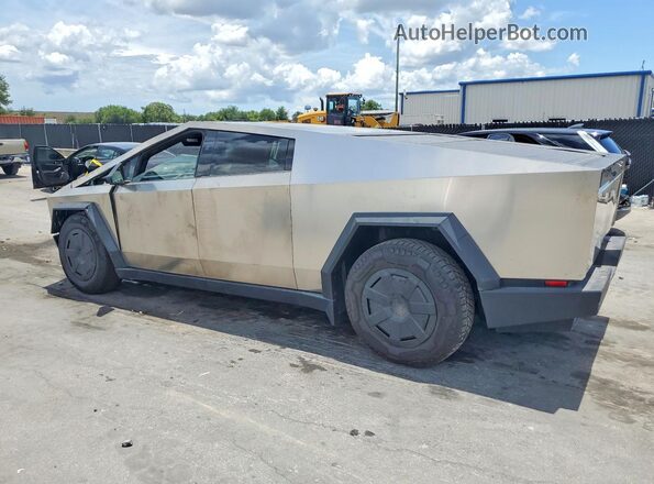 7G2CEHED5SA075011 2025 TESLA CYBERTRUCK Gray Հետևի ձախ