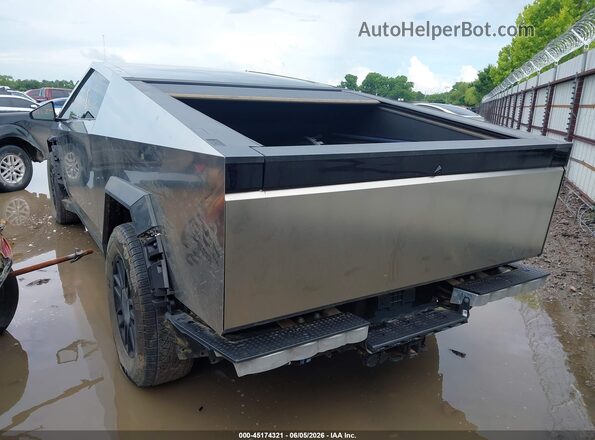 7G2CEHEDXRA046176 2024 TESLA CYBERTRUCK Silver Tył lewy