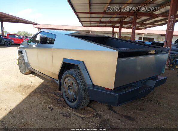 7G2CEHEDXSA062657 2025 TESLA CYBERTRUCK Silver Tył lewy