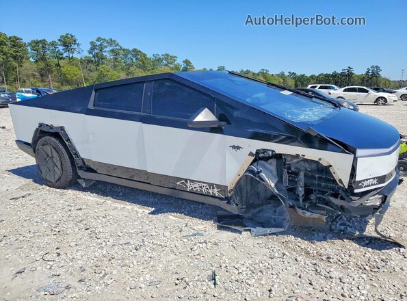7G2CEHEE2RA026867 2024 TESLA CYBERTRUCK Двухцветный Передняя правая четверть