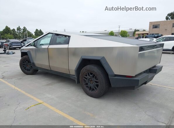 7G2CEHEE9SA075196 2025 TESLA CYBERTRUCK Silver Tył lewy