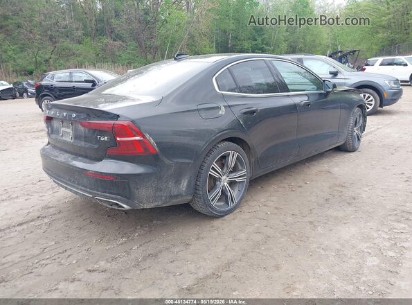 7JRA22TL7KG005644 2019 VOLVO S60 Black უკანა მარჯვენა