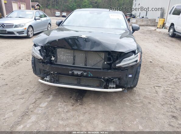 7JRA22TL7KG005644 2019 VOLVO S60 Black წინა ხედი