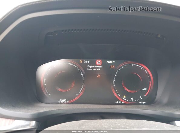 7JRA22TL7KG005644 2019 VOLVO S60 Black უკანა სავარძლების ხედი