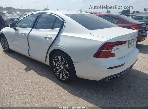 7JRA22TL8LG036662 2020 VOLVO S60 White Задня ліва чверть