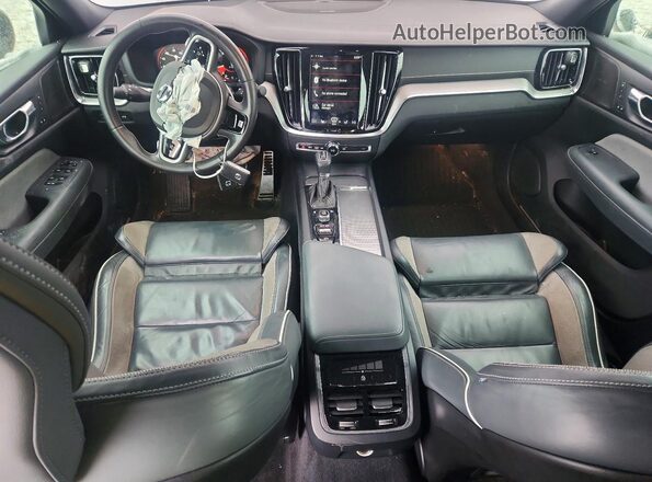 7JRA22TM4LG046761 2020 VOLVO S60 Red Առջևի վահանակի տեսք