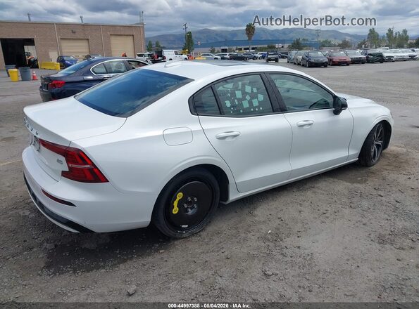7JRL12FK1RG324174 2024 VOLVO S60 White Trasero derecho