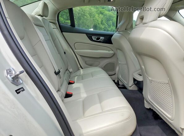 7JRL12TZ0NG162596 2022 VOLVO S60 Gray Вид задніх сидінь