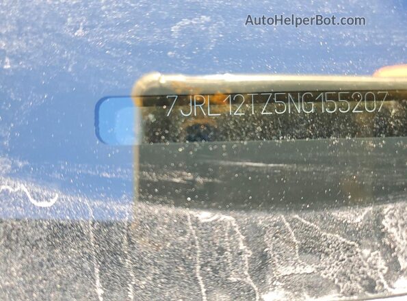 7JRL12TZ5NG155207 2022 VOLVO S60 Blue 